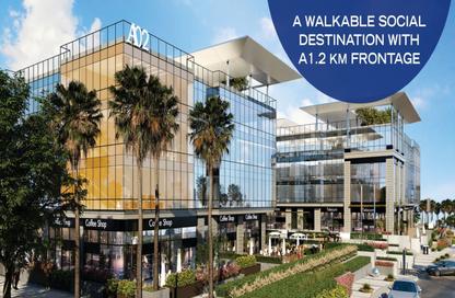 Office Space - Studio - 1 Bathroom for sale in Golden Gate - South Teseen St. - The 5th Settlement - New Cairo City - Cairo
