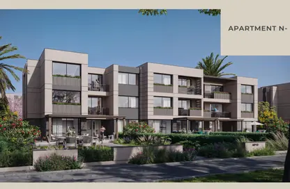 Apartment - 1 Bedroom - 1 Bathroom for sale in New Zayed City - Sheikh Zayed City - Giza