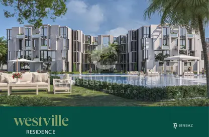 Apartment - 2 Bedrooms - 2 Bathrooms for sale in Palm Hills Golf Extension - Al Wahat Road - 6 October City - Giza