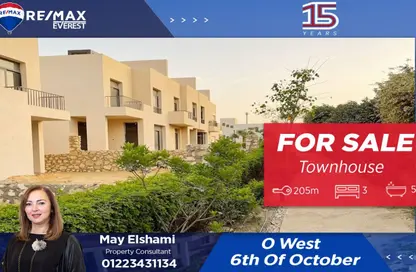 Townhouse - 3 Bedrooms - 5 Bathrooms for sale in O West - 6 October Compounds - 6 October City - Giza