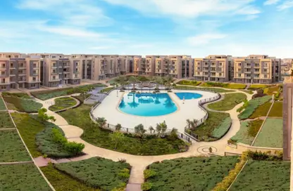 Apartment - 3 Bedrooms - 3 Bathrooms for sale in Galleria Moon Valley - South Investors Area - New Cairo City - Cairo