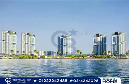 Apartment - 1 Bedroom - 1 Bathroom for sale in Vee Sawari - Waterfront - Sawary - Alexandria Compounds - Alexandria