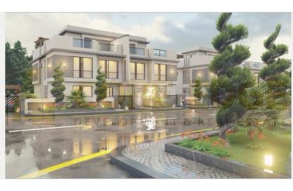 Townhouse - 3 Bedrooms - 3 Bathrooms for sale in Waslet Dahshur Road - Green Belt - 6 October City - Giza
