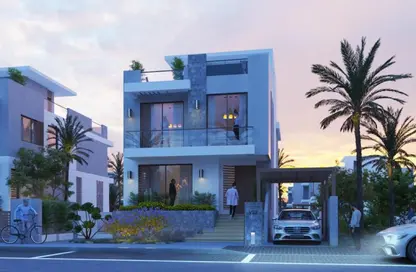Twin House - 4 Bedrooms - 4 Bathrooms for sale in Zayard - New Zayed City - Sheikh Zayed City - Giza