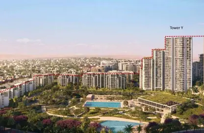 شقة - 2 غرف نوم - 2 حمامات للبيع في زيد إيست - كمبوندات التجمع الخامس - التجمع الخامس - مدينة القاهرة الجديدة - القاهرة