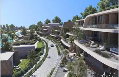 Chalet - 2 Bedrooms - 2 Bathrooms for sale in Azha North - Ras Al Hekma - North Coast