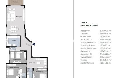 Apartment - 3 Bedrooms - 3 Bathrooms for sale in Promenade New Cairo - 5th Settlement Compounds - The 5th Settlement - New Cairo City - Cairo