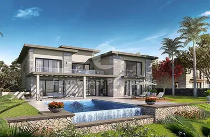 Townhouse - 4 Bedrooms - 4 Bathrooms for sale in Swan Lake Residence - 5th Settlement Compounds - The 5th Settlement - New Cairo City - Cairo