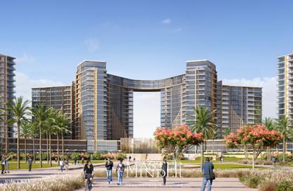 Apartment - Studio - 1 Bathroom for sale in Village Views - Zed Towers - Sheikh Zayed Compounds - Sheikh Zayed City - Giza