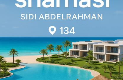 Chalet - 2 Bedrooms - 2 Bathrooms for sale in Shamasy - Sidi Abdel Rahman - North Coast