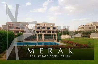 Twin House - 4 Bedrooms - 3 Bathrooms for rent in Top View - Ext North Inves Area - New Cairo City - Cairo