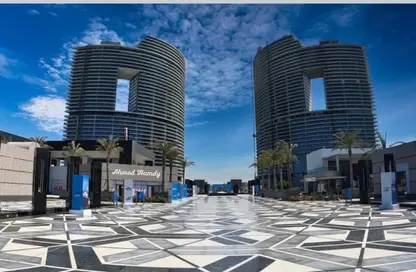 Cabin - 1 Bedroom - 1 Bathroom for sale in North Edge Towers - New Alamein City - Al Alamein - North Coast