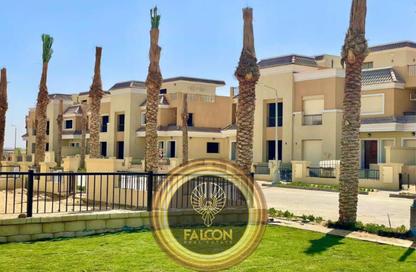 Townhouse - 3 Bedrooms - 3 Bathrooms for sale in Sarai - Mostakbal City Compounds - Mostakbal City - Future City - Cairo