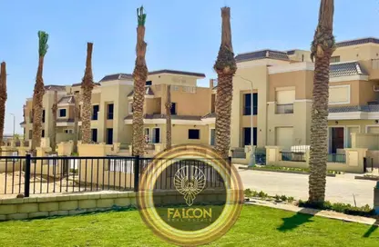 Townhouse - 3 Bedrooms - 3 Bathrooms for sale in Sarai - Mostakbal City Compounds - Mostakbal City - Future City - Cairo