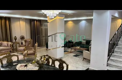 Twin House - 5 Bedrooms - 3 Bathrooms for rent in Al Safwa - North Investors Area - New Cairo City - Cairo