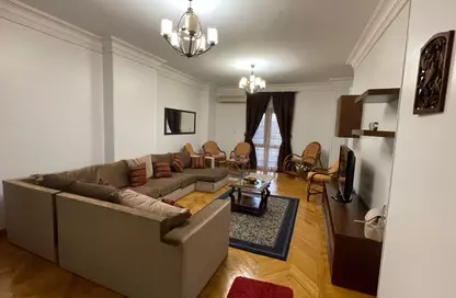 Apartment - 2 Bedrooms - 2 Bathrooms for rent in Al Narges - New Cairo City - Cairo
