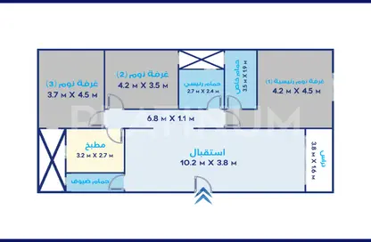 Apartment - 3 Bedrooms - 3 Bathrooms for sale in Roshdy St. - Roushdy - Hay Sharq - Alexandria