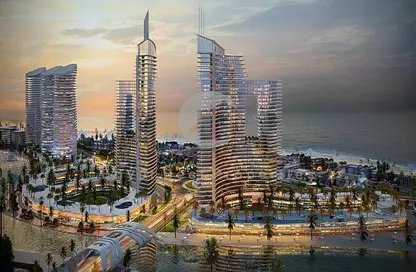 Apartment - 3 Bedrooms - 4 Bathrooms for sale in Downtown - New Alamein City - Al Alamein - North Coast