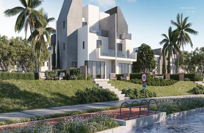 Villa - 5 Bedrooms - 6 Bathrooms for sale in Rivers - New Zayed City - Sheikh Zayed City - Giza