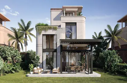 Villa - 3 Bedrooms - 4 Bathrooms for sale in Crescent Walk - 5th Settlement Compounds - The 5th Settlement - New Cairo City - Cairo