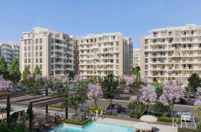 Apartment - 2 Bedrooms - 2 Bathrooms for sale in Crescent Walk - 5th Settlement Compounds - The 5th Settlement - New Cairo City - Cairo