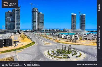 شاليه - 1 حمام للبيع في ذا جيت تاورز - مدينة العلمين الجديدة - العلمين - الساحل الشمالي