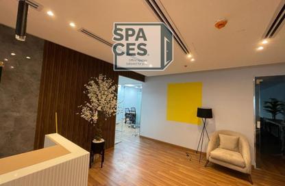 Office Space - Studio - 1 Bathroom for rent in Bank Center Street - South Teseen St. - The 5th Settlement - New Cairo City - Cairo