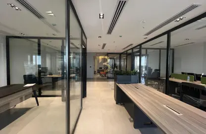 Office Space - Studio - 2 Bathrooms for rent in Hyde Park - 5th Settlement Compounds - The 5th Settlement - New Cairo City - Cairo