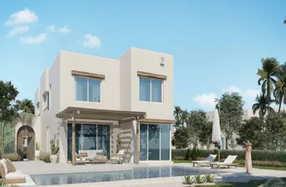 تاون هاوس - 4 غرف نوم - 4 حمامات للبيع في هاسيندا ويست - راس الحكمة - الساحل الشمالي