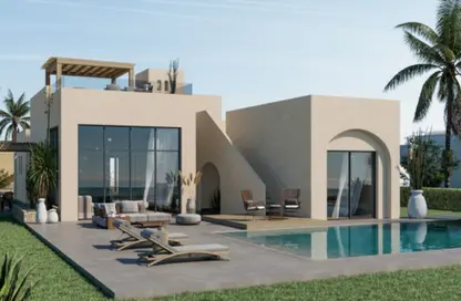 Townhouse - 2 Bedrooms - 2 Bathrooms for sale in Swan Lake Gouna - Al Gouna - Hurghada - Red Sea