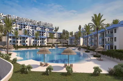 Chalet - 2 Bedrooms - 2 Bathrooms for sale in IL Monte Galala - Al Ain Al Sokhna - Suez