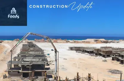 شاليه - 2 غرف نوم - 1 حمام للبيع في مارسيليا بيتش 5 - راس الحكمة - الساحل الشمالي