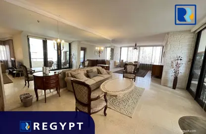 Apartment - 4 Bedrooms - 3 Bathrooms for rent in Sarayat Al Maadi - Hay El Maadi - Cairo