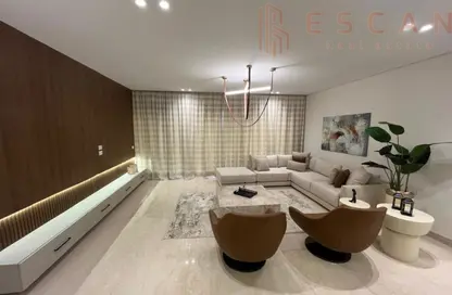Apartment - 2 Bedrooms - 2 Bathrooms for sale in Lake View Residence - 5th Settlement Compounds - The 5th Settlement - New Cairo City - Cairo