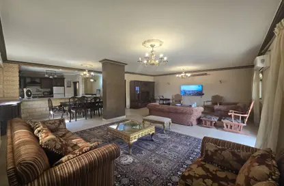 Apartment - 2 Bedrooms - 2 Bathrooms for rent in Area B - Ganoob El Acadimia - New Cairo City - Cairo