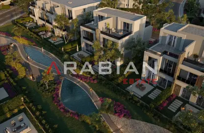 Townhouse - 4 Bedrooms - 4 Bathrooms for sale in El Patio Town - 5th Settlement Compounds - The 5th Settlement - New Cairo City - Cairo