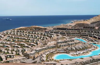 Chalet - 2 Bedrooms - 2 Bathrooms for sale in IL Monte Galala - Al Ain Al Sokhna - Suez