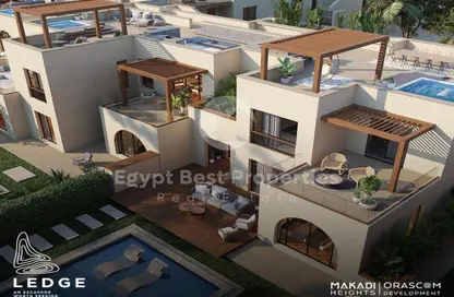 Penthouse - 3 Bedrooms - 3 Bathrooms for sale in Mangroovy Residence - Al Gouna - Hurghada - Red Sea