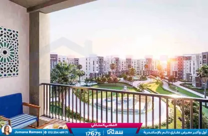 Apartment - 2 Bedrooms - 1 Bathroom for sale in Alex West - Alexandria Compounds - Alexandria