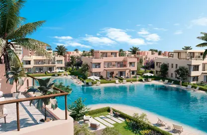 شاليه - 4 غرف نوم - 4 حمامات للبيع في هاسيندا ويست - راس الحكمة - الساحل الشمالي