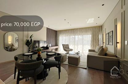 Apartment - 2 Bedrooms - 3 Bathrooms for rent in Lake View Residence - 5th Settlement Compounds - The 5th Settlement - New Cairo City - Cairo