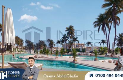 شاليه - غرفة نوم - 2 حمامات للبيع في هاسيندا ويست - راس الحكمة - الساحل الشمالي