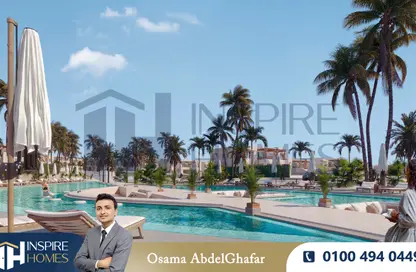شاليه - غرفة نوم - 2 حمامات للبيع في هاسيندا ويست - راس الحكمة - الساحل الشمالي