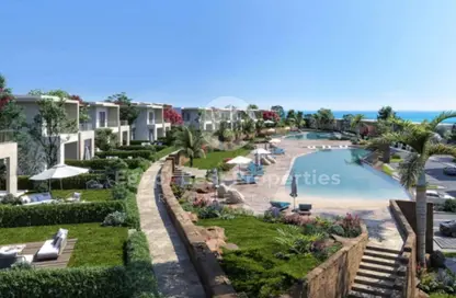 Twin House - 3 Bedrooms - 3 Bathrooms for sale in Ramla Lakeside - Qesm Ad Dabaah - North Coast