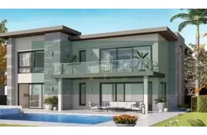 Villa - 4 Bedrooms - 4 Bathrooms for sale in Swan Lake Residence - 5th Settlement Compounds - The 5th Settlement - New Cairo City - Cairo