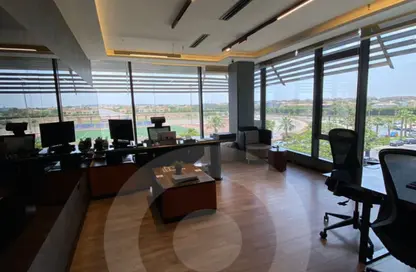 Office Space - Studio - 1 Bathroom for rent in The Polygon - Sheikh Zayed Compounds - Sheikh Zayed City - Giza