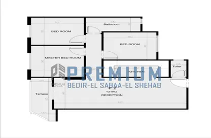 Apartment - 3 Bedrooms - 2 Bathrooms for sale in Zahraa Al Maadi St. - Degla - Hay El Maadi - Cairo