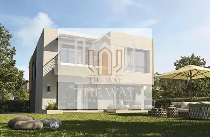 Twin House - 4 Bedrooms - 5 Bathrooms for sale in Upville - Cairo Alexandria Desert Road - 6 October City - Giza