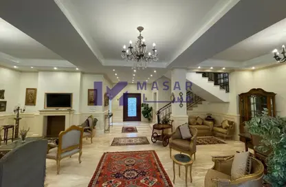 Villa - 4 Bedrooms - 3 Bathrooms for rent in North Teseen St. - The 5th Settlement - New Cairo City - Cairo