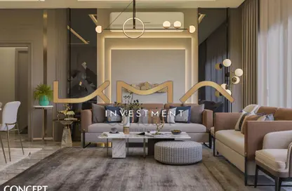 Apartment - 2 Bedrooms - 2 Bathrooms for sale in Lake View Residence 2 - 5th Settlement Compounds - The 5th Settlement - New Cairo City - Cairo